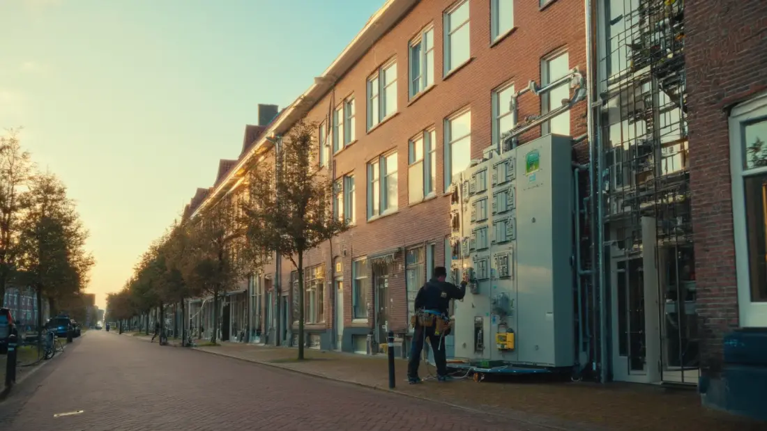 Aggregaat aansluiten vaste installatie ATS schakelaar