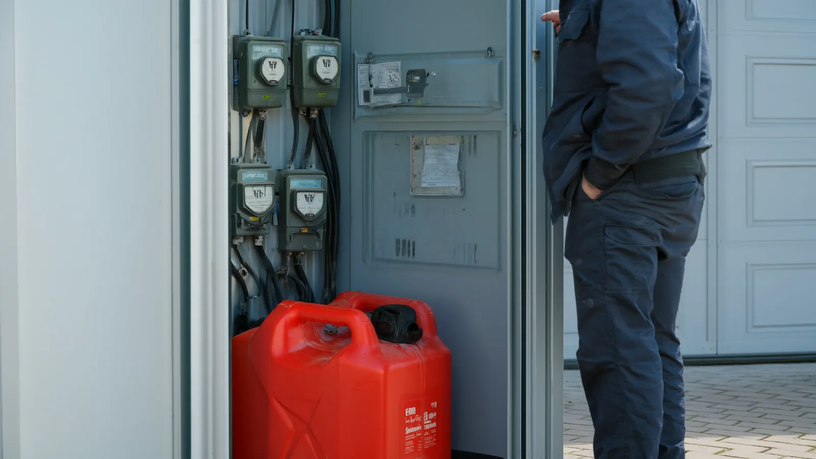Brandstof bewaren voor aggregaat thuis: regels &