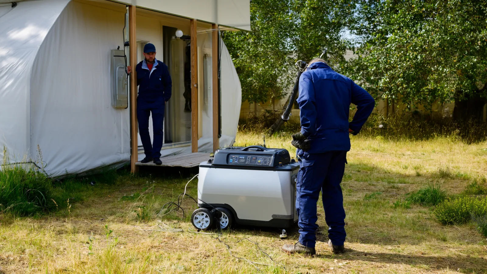 Noodstroom camping aggregaat Noord-Brabant: aggregaat