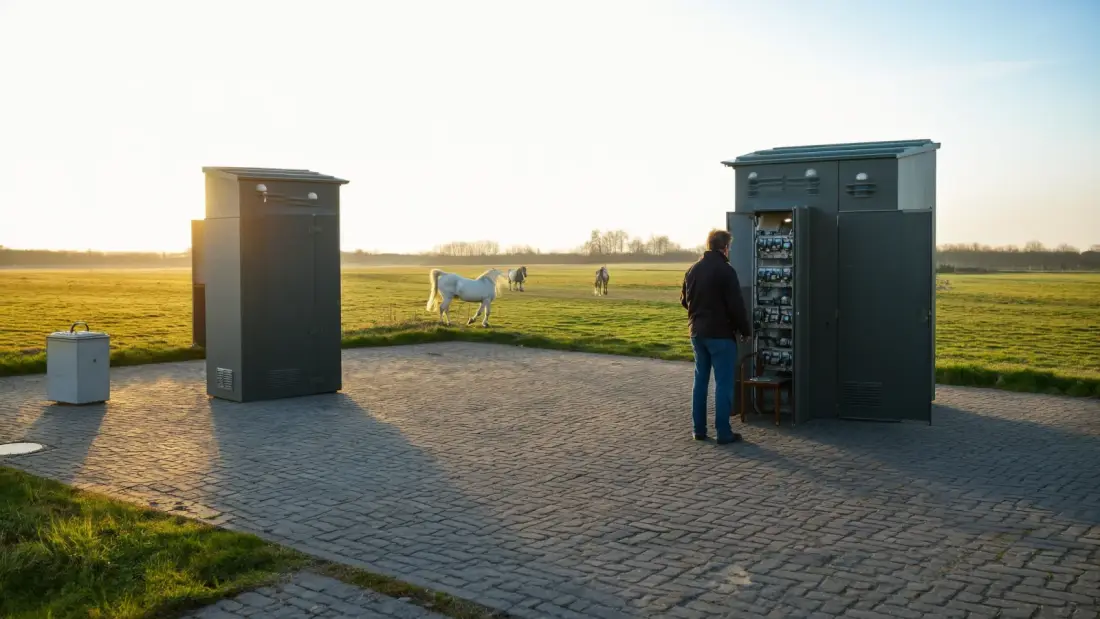 Noodstroom paardenhouderij Noord-Brabant: aggregaat of
